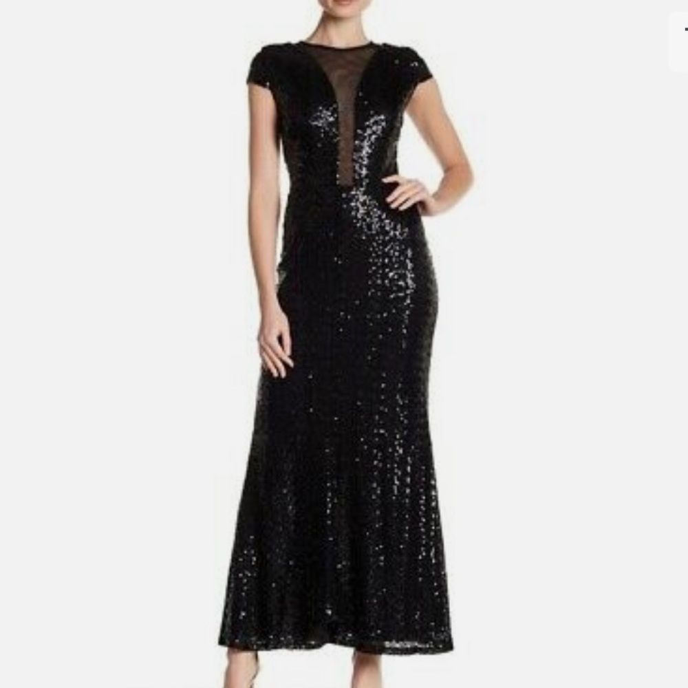 Marina Sequin Ball Gown